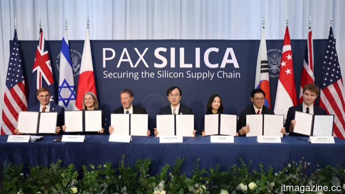 The EU agrees to Pax Silica, the US-led semiconductor agreement that France described as colonization.