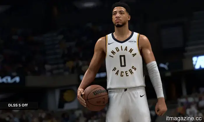 Il DLSS 5 di Nvidia sarà attivo con NBA 2K27 il 3 settembre e sembra molto più convincente.