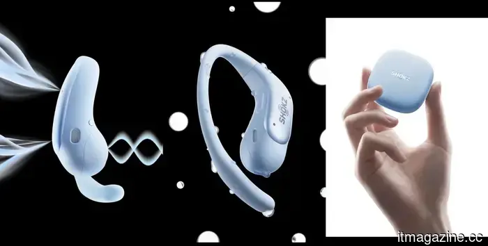 Shokz OpenFit Air 2 sostituisce i controlli touch con pulsanti a pressione per prevenire tocchi accidentali.