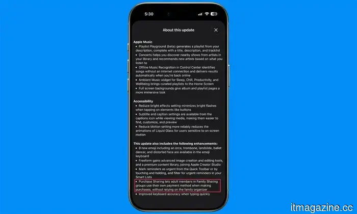 Apple тихо исправляет крупнейший недостаток Семейного доступа спустя десятилетие после его запуска
