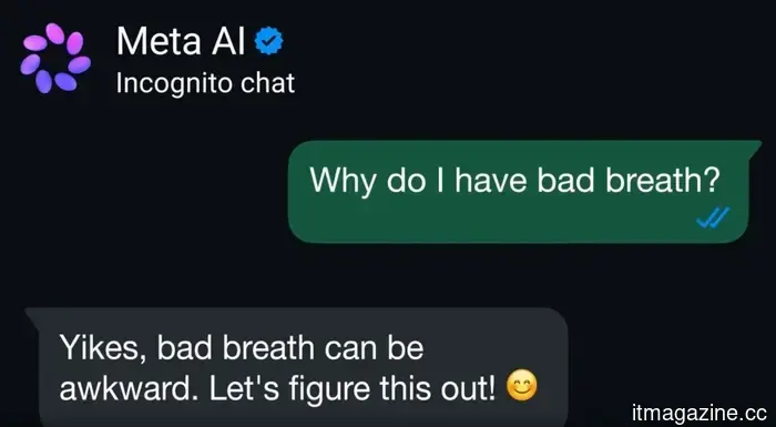 Meta claims that WhatsApp is currently the most secure app for chatting... with an AI.