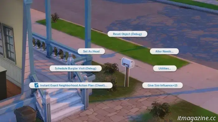 Cómo encontrar y detener ladrones en Los Sims 4