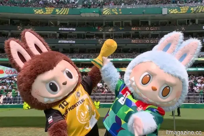 La LABUBU de POP MART hace una aparición sorpresa en la ceremonia de apertura de la Copa Mundial de la FIFA 2026.