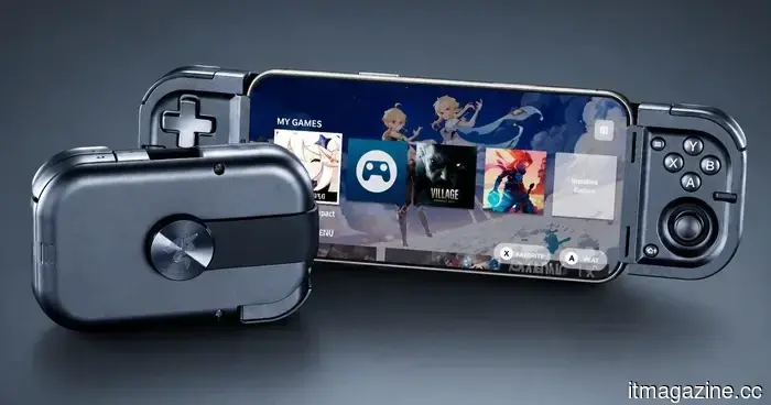 Razer's latest Prio controller is compact enough to fit into your pocket when folded.