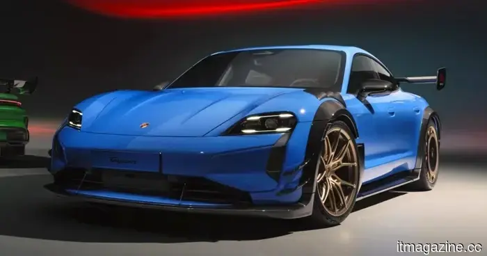 The 2027 Taycan from Porsche will feature virtual E-Shift gears connected to actual paddle shifters.