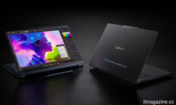The leaked Lenovo Yoga 9n may potentially be the first convertible laptop powered by RTX Spark.