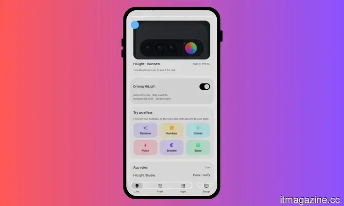 Google overlooked the potential of HiLight on the Pixel 11 Pro, but an application has just revealed its capabilities.