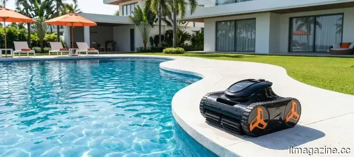 Pool cleaning is becoming more intelligent, as demonstrated by the Beatbot AquaSense 2 Ultra, WYBOT B1, and iGarden KN Series.