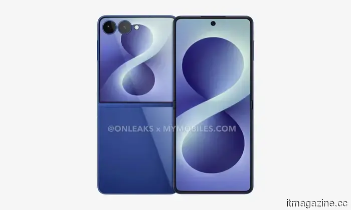 Samsung Galaxy Z Flip 8 appare più sottile nel nuovo leak CAD