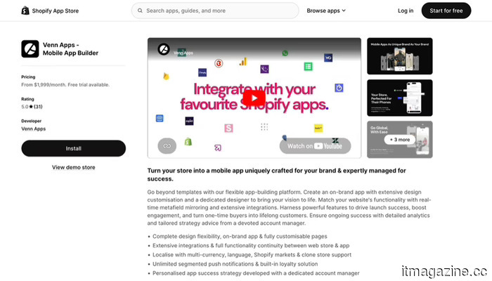 The top 10 mobile app builders for e-commerce aimed at mid-market and enterprise brands.