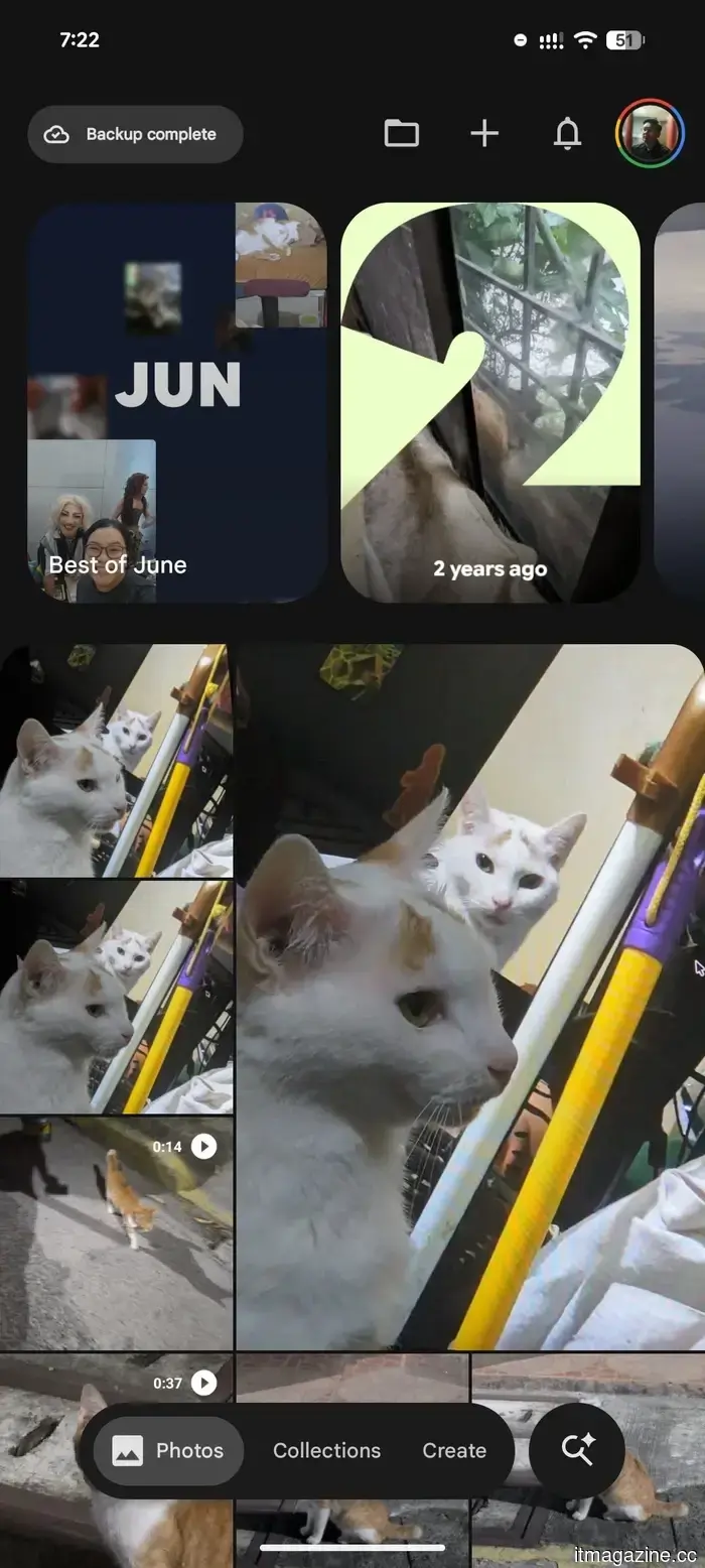 Google's Photos app has just provided Android users with yet another reason to be envious of iPhone users.