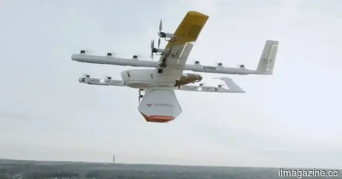 DoorDash aims to deliver your food order using a drone in the future.