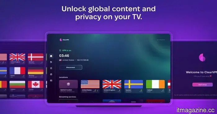 Your Living Room Smart TV Has Received a Privacy Enhancement with MacPaw’s ClearVPN.