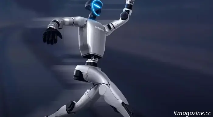 Elon Musk comparte un video de los robots humanoides Unitree G1 ejecutando saltos mortales hacia atrás en un concierto.