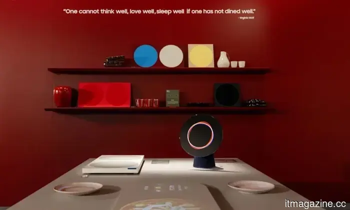 Samsung showcases an adorable new tabletop robot, and we are optimistic it will eventually be released.