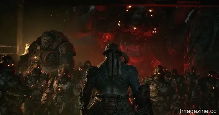 Gears of War: E-Day appears to be more intense and harsher than before.