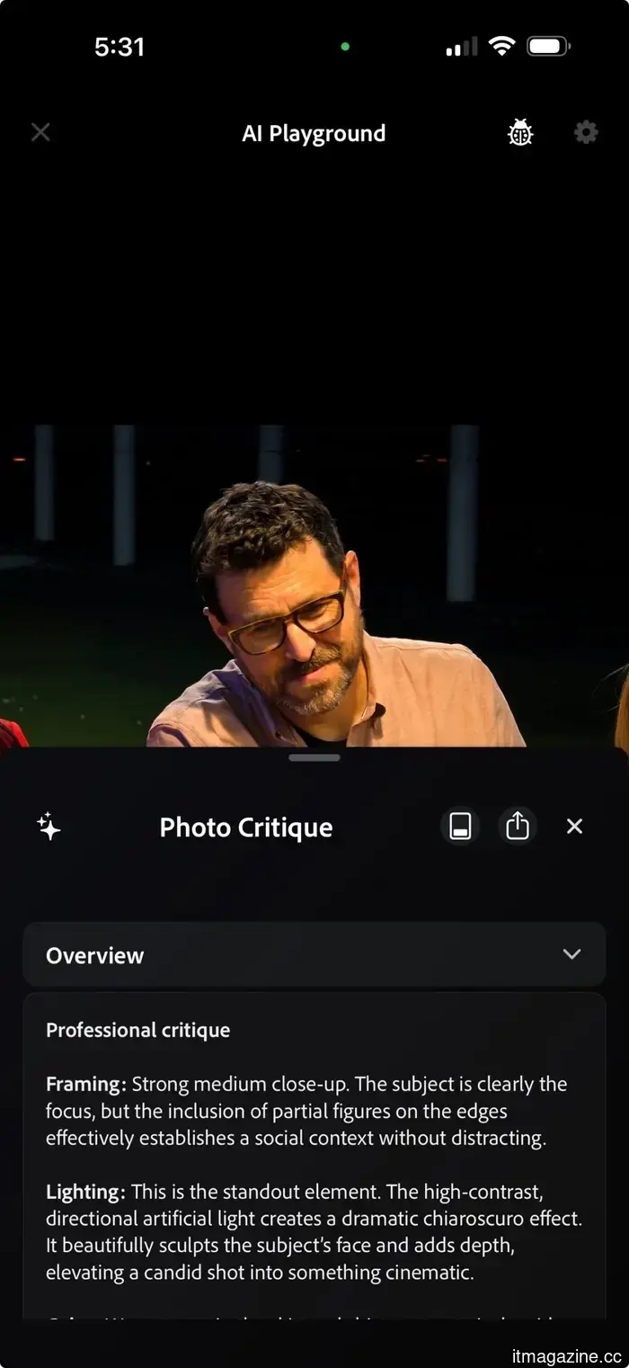 Adobe's Project Indigo camera application now has the capability to edit and evaluate your photos using AI.