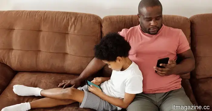 A new study indicates that your child isn't the only one with a phone addiction.