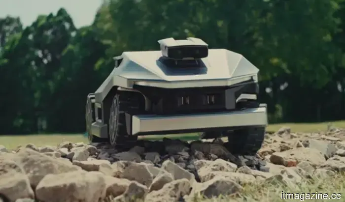 The GOKO M6 Robotic Lawn Mower Introduces Industrial Robotics into Contemporary Lawn Maintenance.