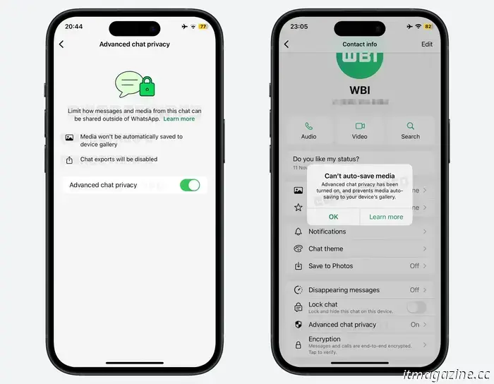 WhatsApp sta testando una nuova funzione di chat che garantisce una migliore privacy