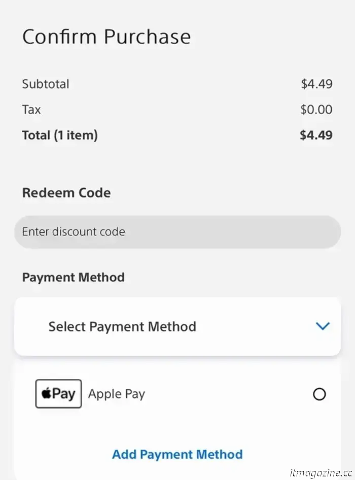 Cómo usar Apple Pay en PS5