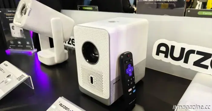 Aurzen's latest smart portable projectors allow you to experience entertainment wherever you are.
