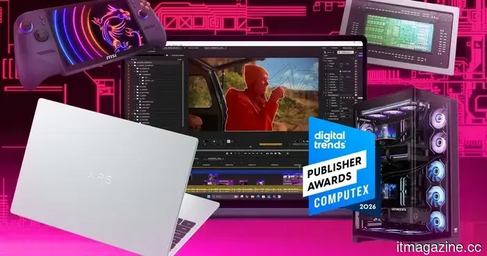 Digital Trends Computex 2026 Premi del Publisher