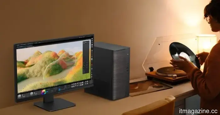The Asus V700 Mini desktop features a wood-grain finish, and it’s a design trend that should continue.