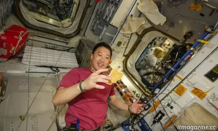 Así es como un astronauta hizo una hamburguesa que está fuera de este mundo