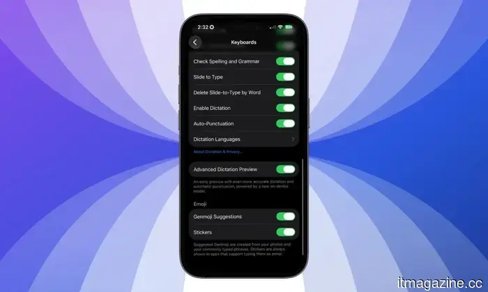 iOS 27 offre un'esperienza di dettatura molto migliore sul tuo iPhone, e devi abilitarla.