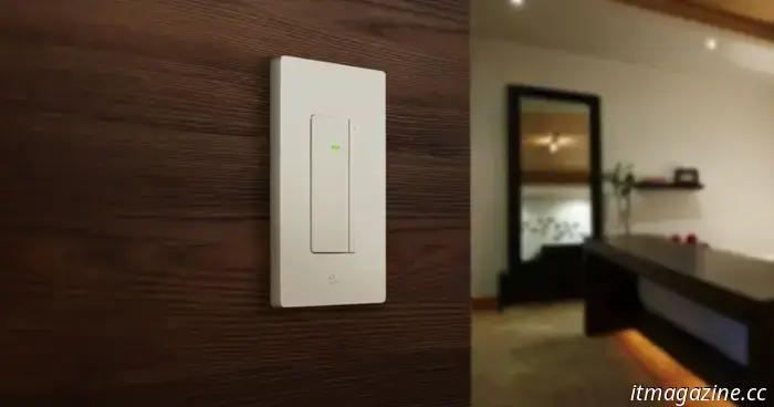 Eve unveils its initial smart light switch featuring dimmer capabilities.