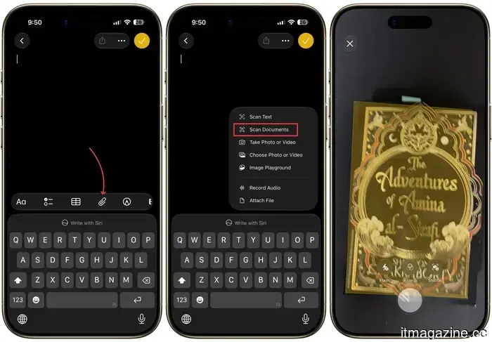 No necesitas una aplicación de escaneo de documentos. Tu iPhone te tiene cubierto.
