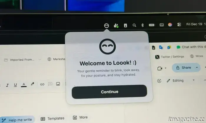 Ho trovato un'app per Mac che si prende cura della mia salute, ed è una manna dal cielo per tutti i lavoratori d'ufficio.