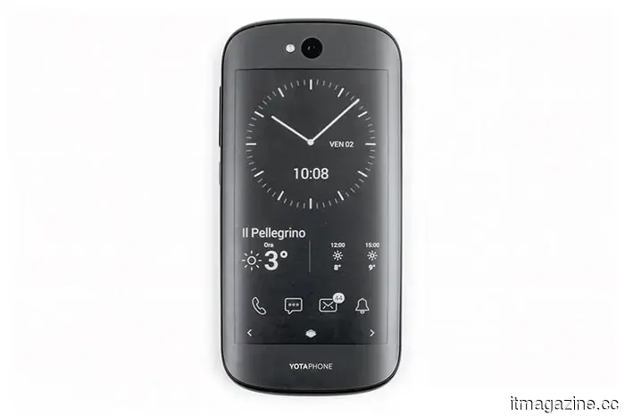 Il primo smartphone con e-ink a colori e LCD è appena apparso.