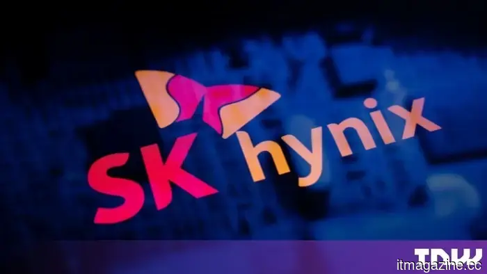 SK Hynix is investing $720 billion as its stock price drops by 50%.