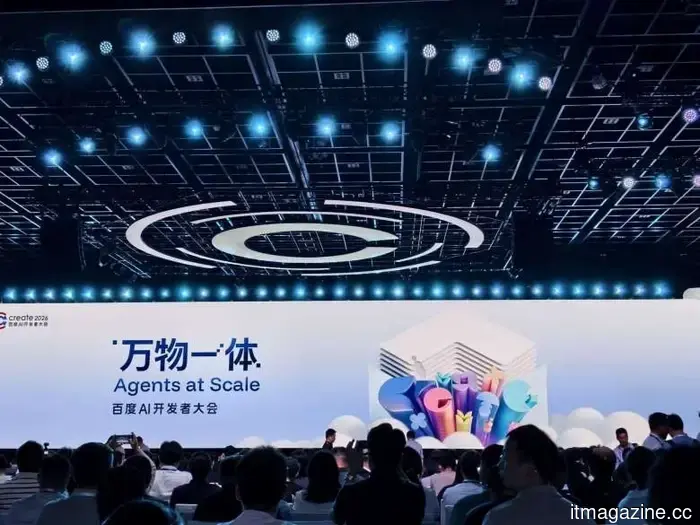 Baidu Create 2026: El CEO dice que el enfoque de la IA se está moviendo de modelos a agentes de IA, prevé el auge de super individuos.
