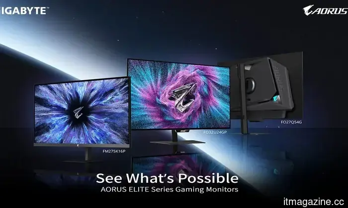 La nuova linea AORUS Elite di Gigabyte ha un monitor per ogni tipo di gamer.