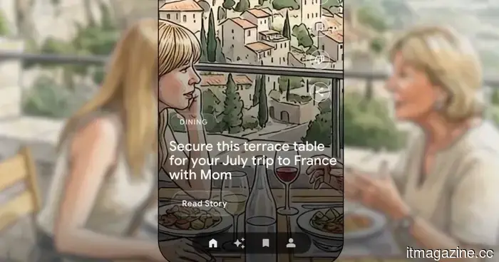 Google's latest AI application aims to substitute infinite scrolling with personal narratives from your own life.