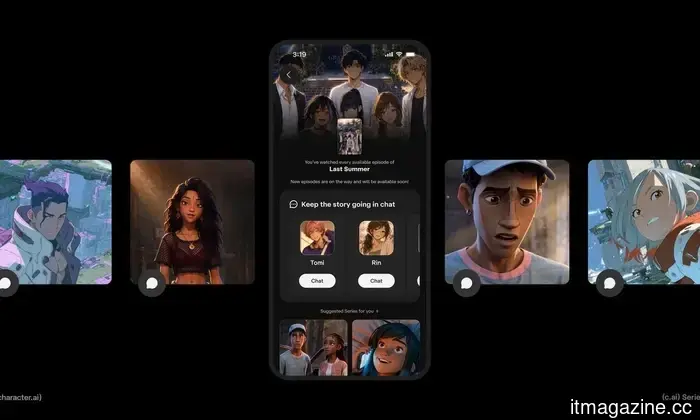 Microdramas are on the rise, and Character.AI is transforming it into a mutual fascination.