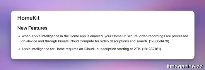 Apple Home AI functionalities carry an unexpected cost.