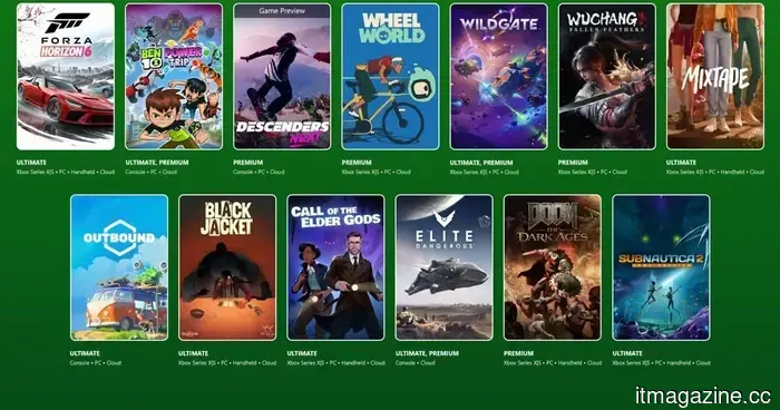 La alineación de Xbox Game Pass de mayo de 2026 ya está aquí y es masiva, con Forza Horizon 6 y DOOM a la cabeza.