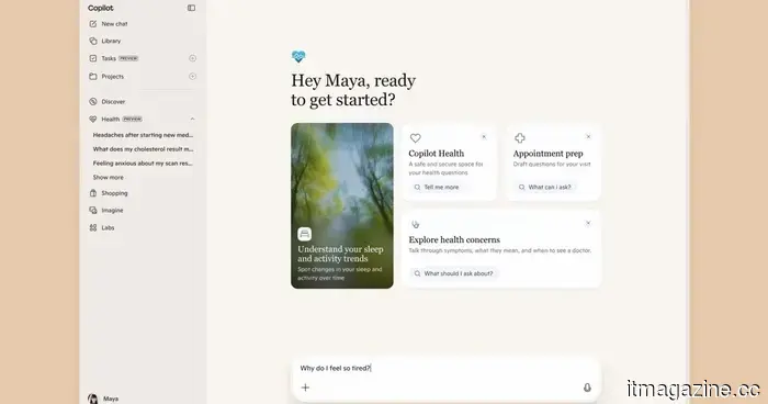 Microsoft aims for Copilot to respond to all your health inquiries and preserve your medical records.