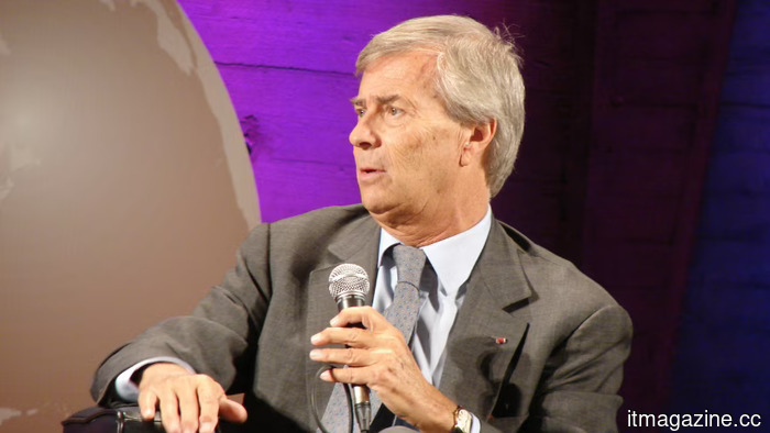 Vincent Bolloré rechaza la oferta de $64 mil millones de Ackman por Universal Music