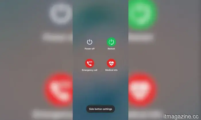 Samsung One UI 9 will deactivate your fingerprint every time you access the power menu.