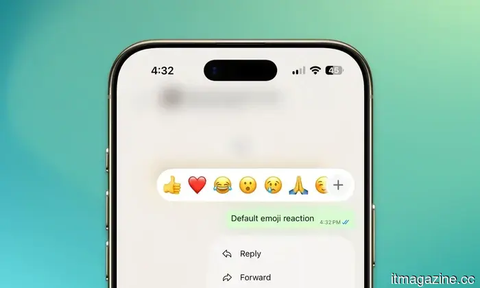 WhatsApp ti permetterà finalmente di reagire con l'emoji che desideri davvero, ma c'è un però.