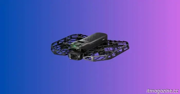 Este diminuto dron te rastrea, te filma y te sigue, y por fin tiene un precio razonable.