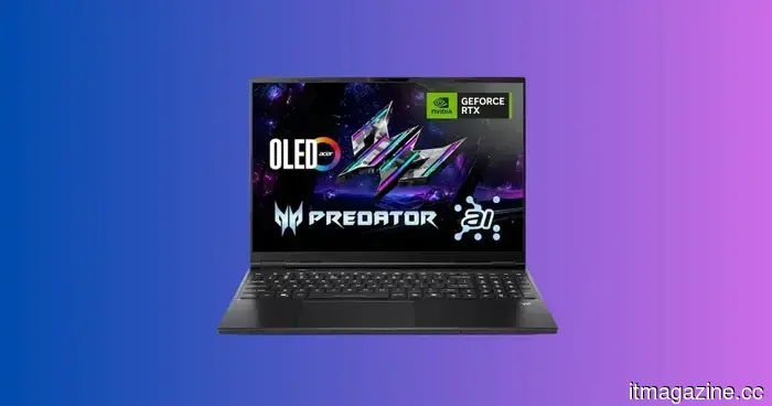 Uno dei laptop da gioco con il miglior rapporto qualità-prezzo disponibili in questo momento: RTX 5070 Ti, 32GB di RAM, OLED, Core Ultra 9 a $1.549