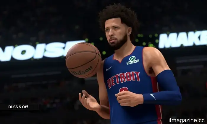 Il DLSS 5 di Nvidia sarà attivo con NBA 2K27 il 3 settembre e sembra molto più convincente.