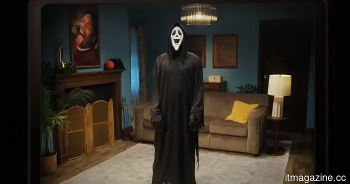 Puoi far fare al Ghostface quello che vuoi su questo sito di Scary Movie.