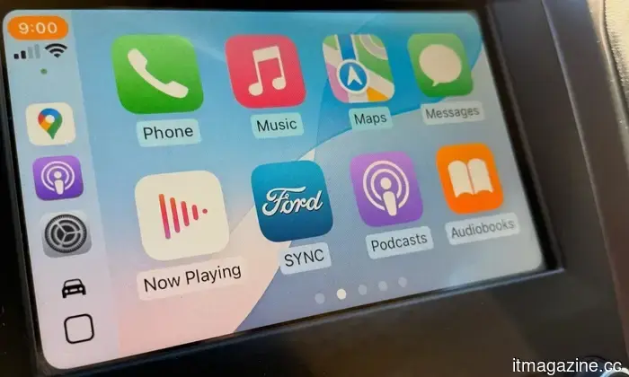 Ford's UEV platform will include integrated Apple Maps.
